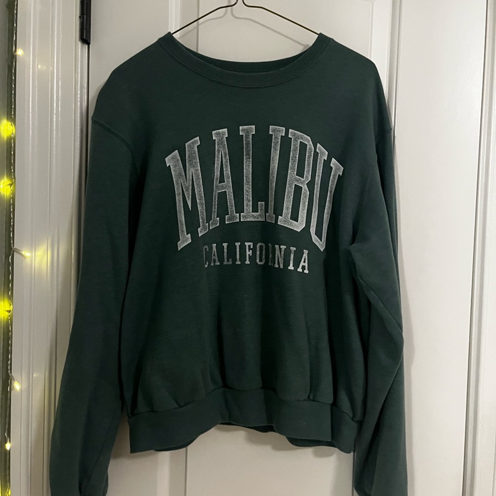 Hollister Teal California Sweatshirt